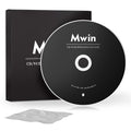 Mwin CD Cleaner Disc for CD Player,Safe and Effective Laser Lens Cleaning Disc,CD/VCD/DVD Player Lens Cleaner Set for Car and Home