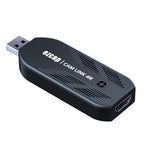 Mwin External Camera Capture Card, 4K30 Cam Link for Streaming Recording via DSLR Actioncam, Low-Latency for OBS Zoom Gaming on Windows