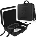 Mwin Starlink Mini Case - Lightweight Travel Carrying Star Link Mini Case,Splash-Resistant & Shockproof EVA Protective Cover with Shoulder Strap,Portable Hard Bag for Outdoor Travel & Camping,Black
