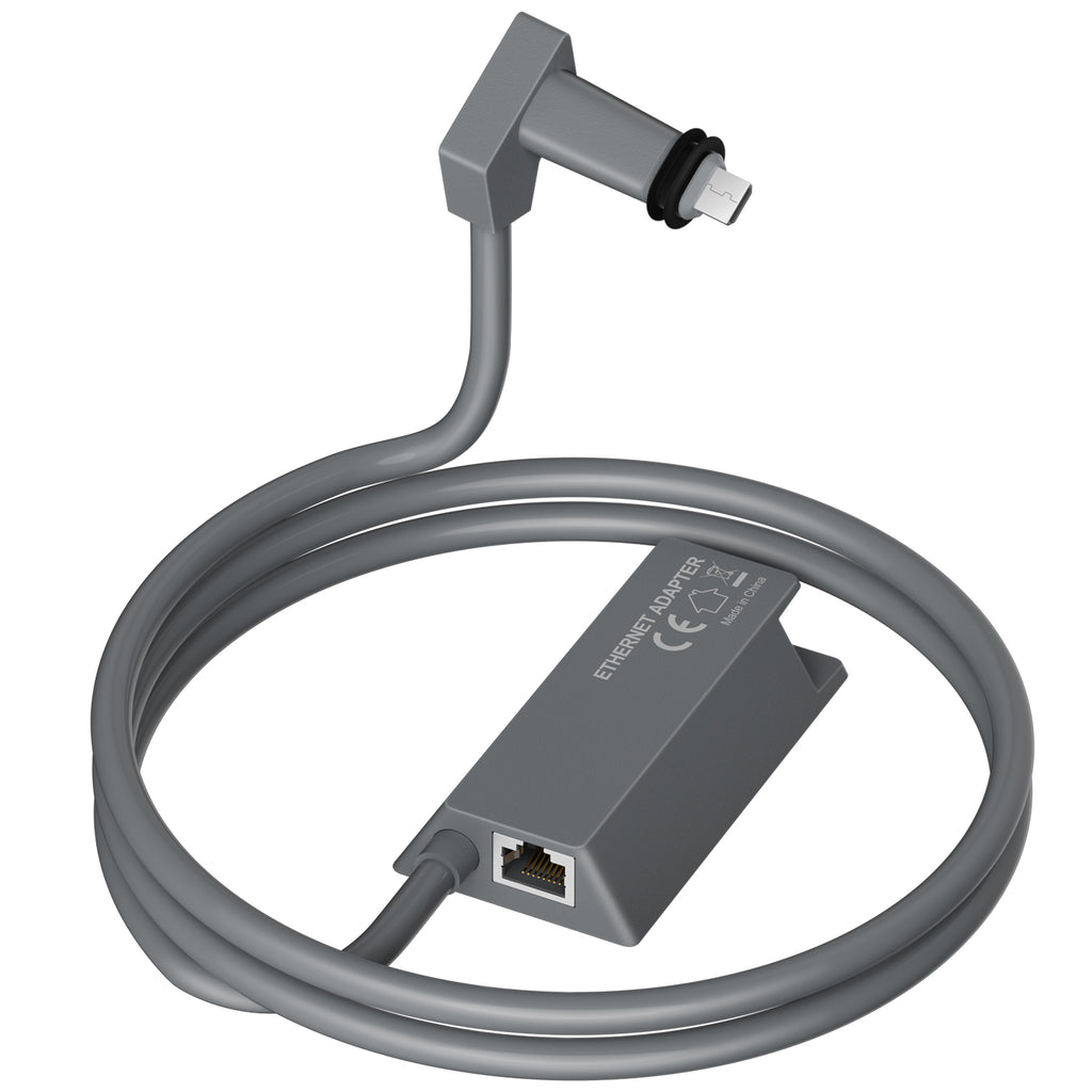 Mwin Starlink Ethernet Adapter for Gen 2 - Starlink Accessories for V2 Internet Kit Satellite, Powerline Ethernet Adapter Actuated Gen 2 for Wired External Network Fast & Stable Connection