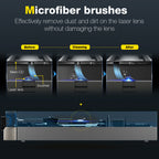 Mwin CD Laser Lens Cleaner Disc – Safe & Effective for CD DVD Players, Car & Home Player Lens Cleaning Set