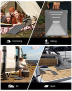 Mwin Protective Cover for Starlink Mini, Liquid Silicone Case with Comfortable Handle, Portable Scratch-Resistant Full Cover, Wavy Edge Design for Starlink Dish Mini Accessories (Gray)