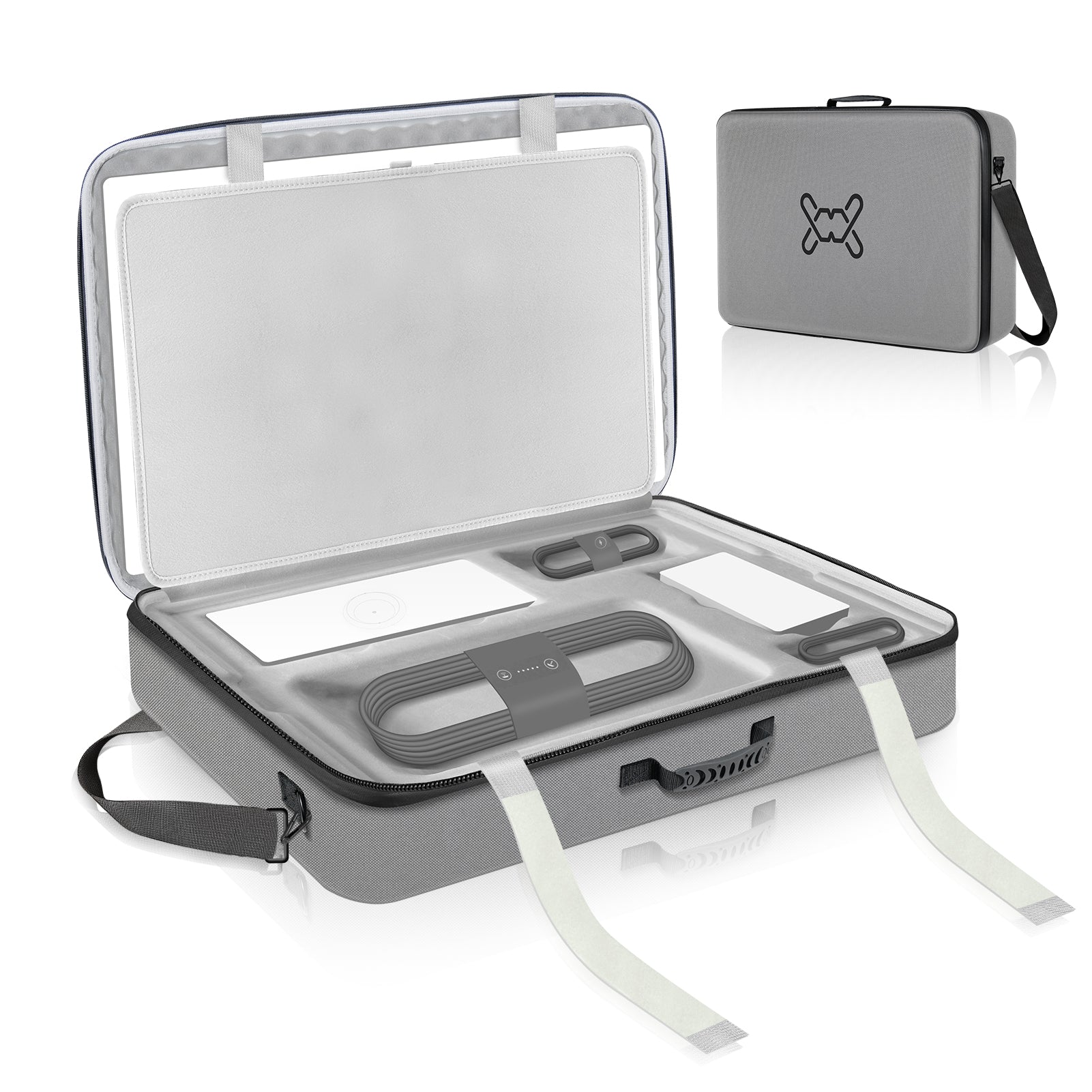Mwin Carrying Case for Starlink Gen 3 - Starlink Accessories Shockproof Waterproof Bag for V3 Dish, Portable Travel Case, Ideal for RV Travel & Outdoor Use, Protects Your Starlink Gen 3 Kit