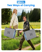 Mwin Carrying Case for Starlink Gen 3 - Starlink Accessories Shockproof Waterproof Bag for V3 Dish, Portable Travel Case, Ideal for RV Travel & Outdoor Use, Protects Your Starlink Gen 3 Kit